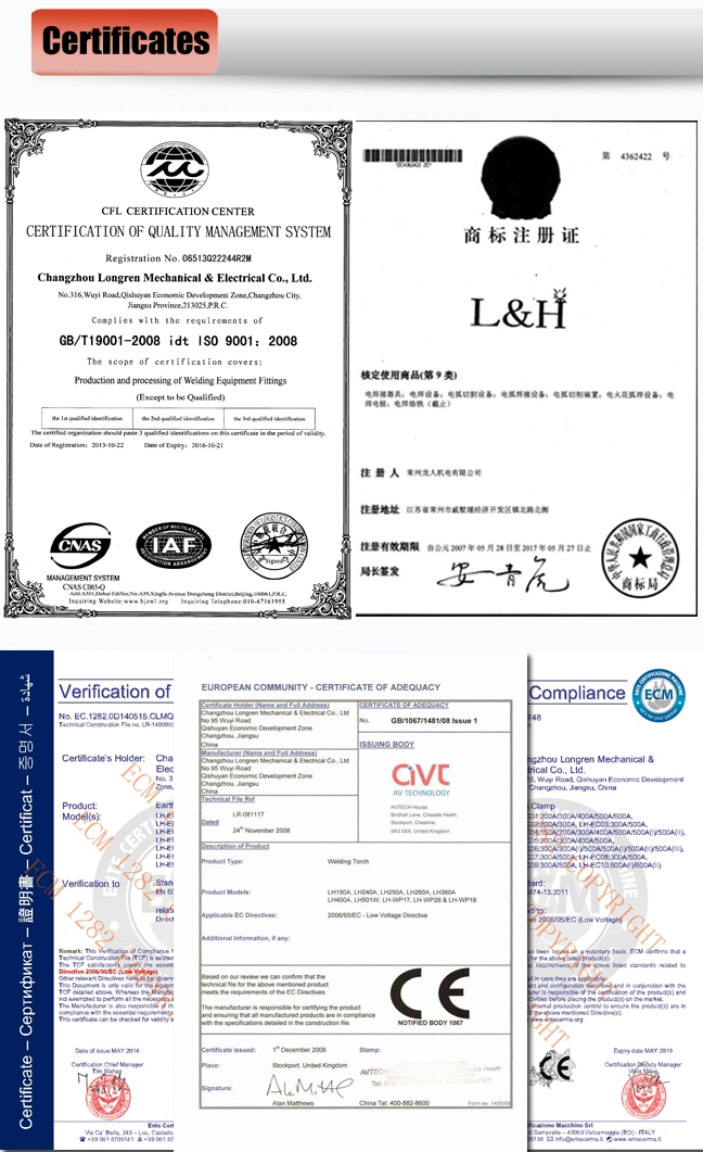 M6*25 Cucrzr Welding Contact Tip Welding Accessories with RoHS Approved